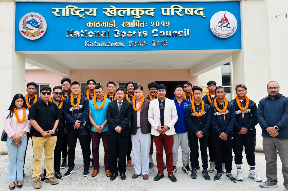 नेपाली बास्केटबल टोली सर्विया जाने